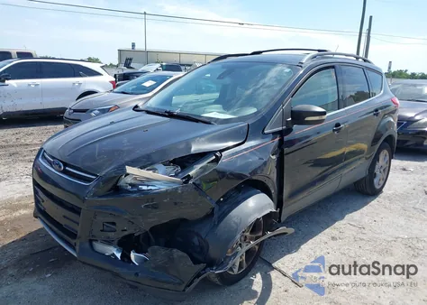 2013 Ford Escape Sel z USA, uszkodzony, nr VIN 1FMCU0HX6DUA29242